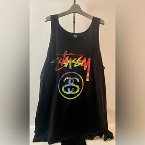 Stussy Multi- Color Logo Tank Top